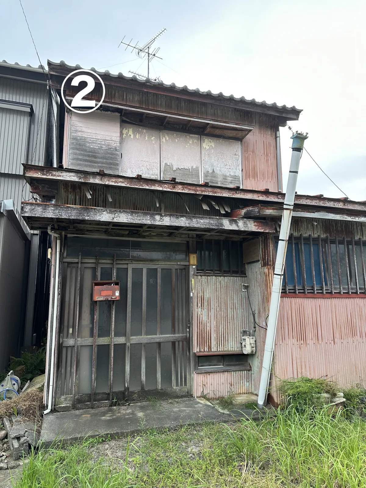 築年数の経過した実際の買取物件の外観